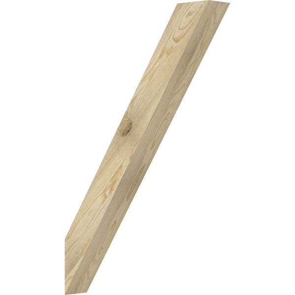 Ekena Millwork 4"W x 24"D x 36"H Traditional Rough Sawn Knee Brace, Douglas Fir BRC04X24X36TRA00RDF - main